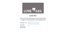 Tablet Screenshot of loneark.com